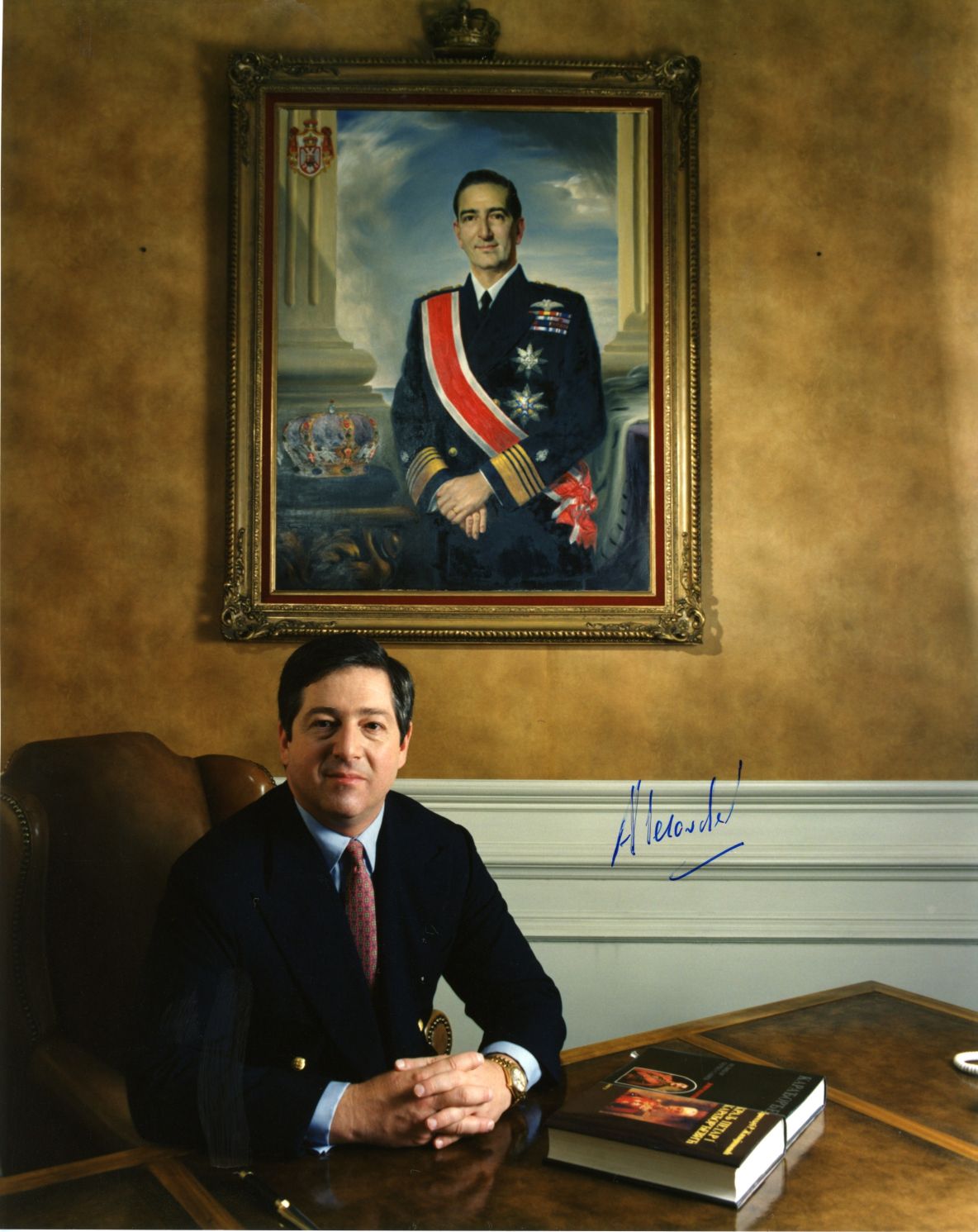 (Crown Prince, b. 1945, son of Peter II, last King of Yugoslavia 1934-1945) — Sophie Dupré Autographs