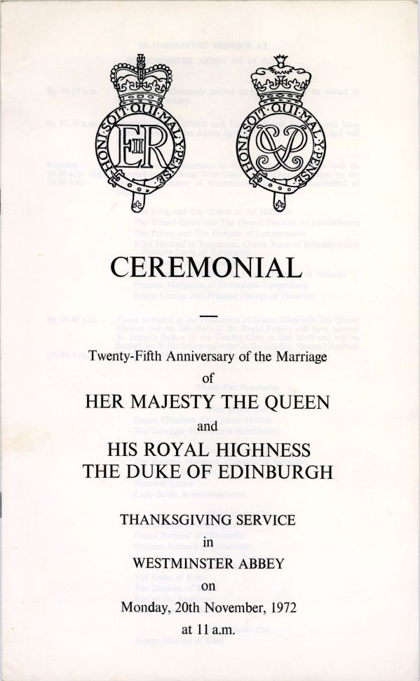 (1926-2022, Longest Serving Monarch of Great Britain) & PHILIP (Duke of Edinburgh, 1921-2021, her Husband)] — Sophie Dupré Autographs