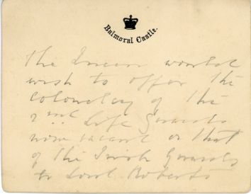(1819-1901, Queen of Great Britain)] — Sophie Dupré Autographs