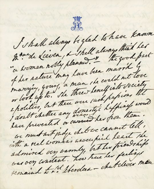 (Dorothea, 1784-1857, Princess, née von Benckendorf)] — Sophie Dupré Autographs