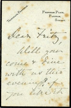 (1848-1939, Princess, Daughter of Queen Victoria, Duchess of Argyll, Sculptress) — Sophie Dupré Autographs