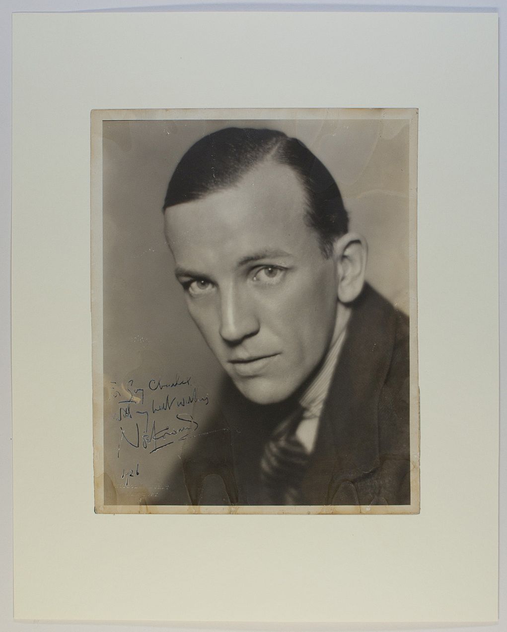 (Sir  Noël, 1899-1973, Actor, Composer & Dramatist) — Sophie Dupré Autographs