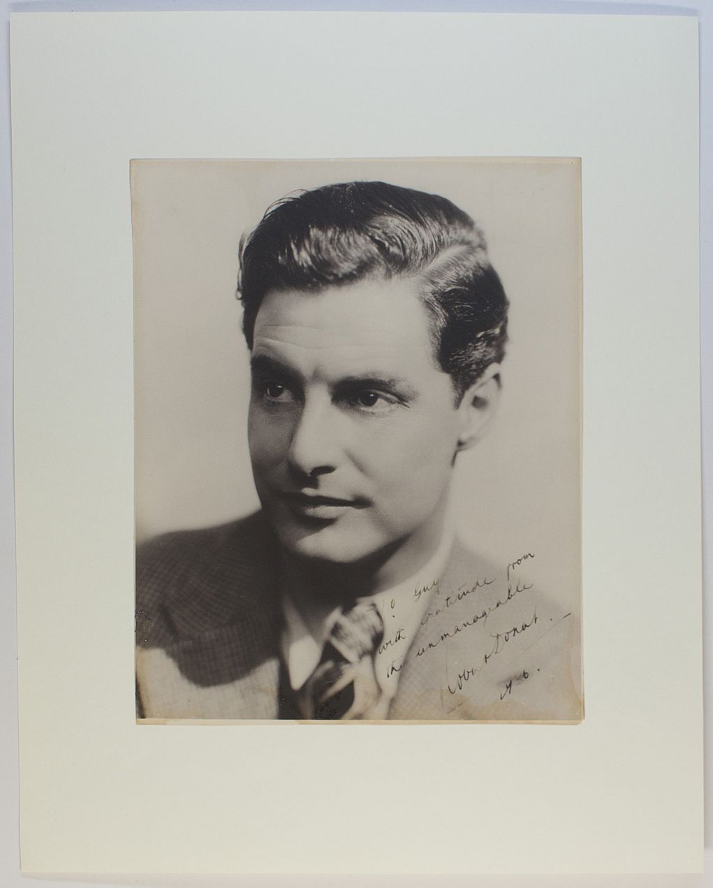 (Robert 1905-1958, Actor) — Sophie Dupré Autographs