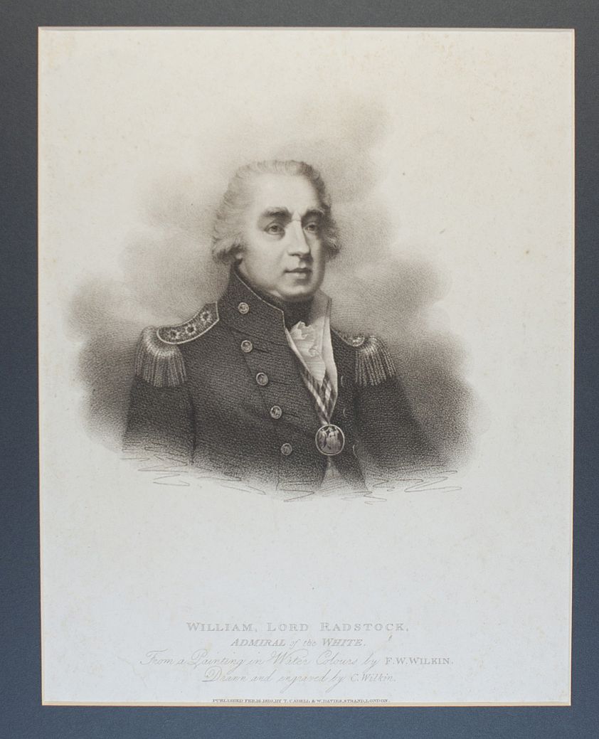 (William Waldegrave, 1753-1825, Admiral, Governor of Newfoundland, from 1800 1st Baron) — Sophie Dupré Autographs