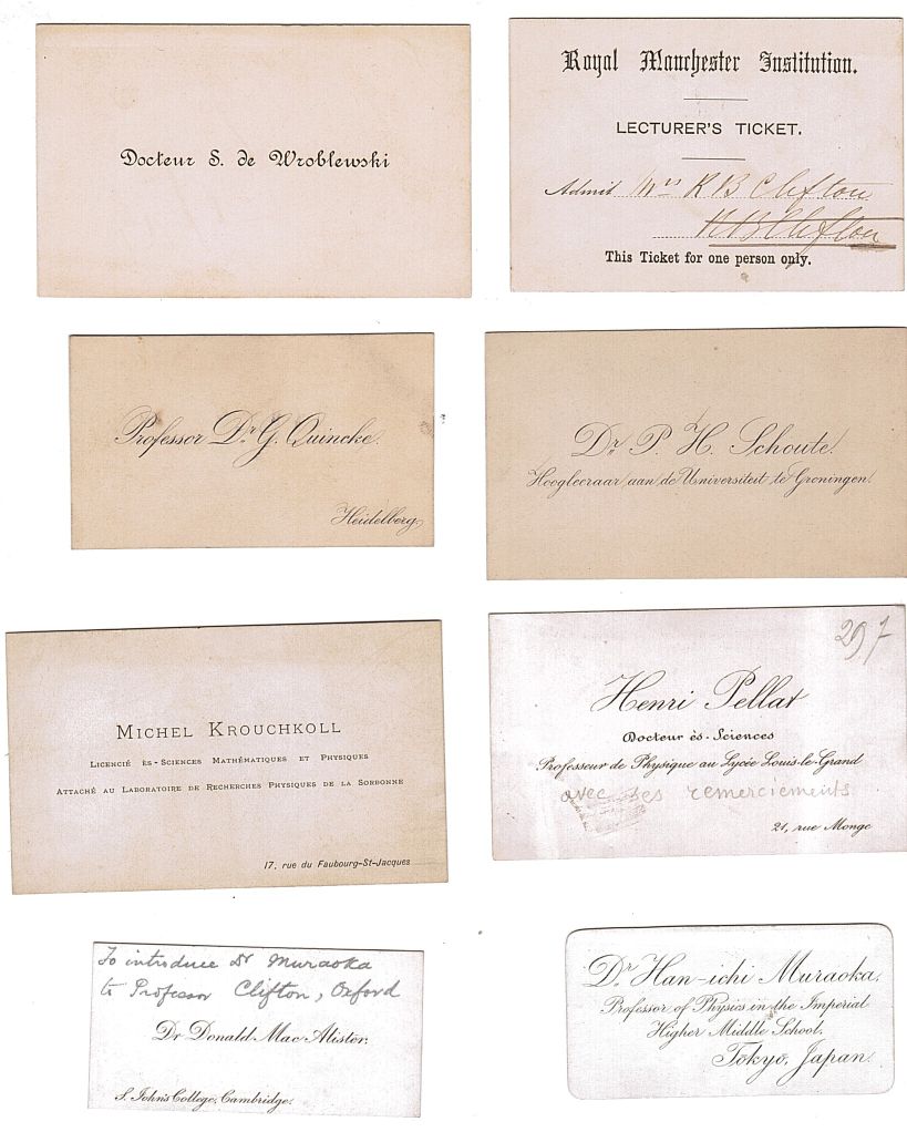 (Robert Bellamy, 1836-1921, first Head of the Clarendon Laboratory, Oxford, 1865-1915) — Sophie Dupré Autographs