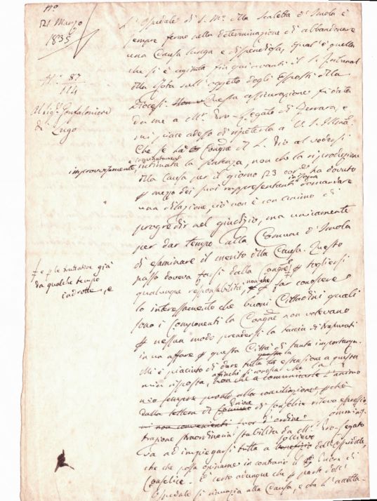 (Giovanni M. M. Ferretti, 1792-1878, Pope from 1846 who proclaimed the Dogma of the Immaculate Conception and whose Vatican Council formulated the Dogma of Papal Infallibility) — Sophie Dupré Autographs