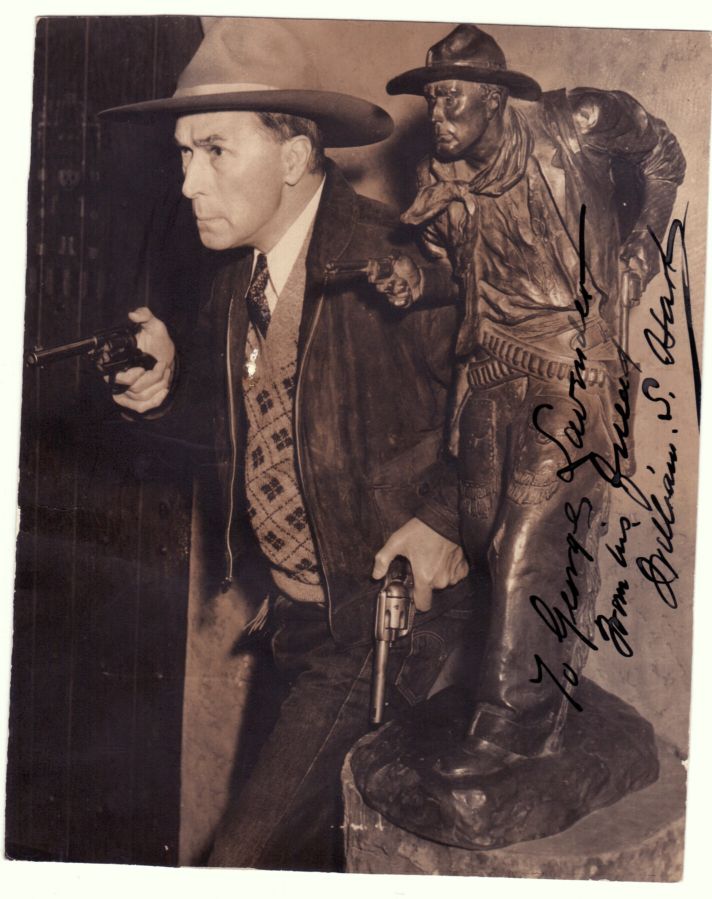 (William Surrey, 1864-1946, 'Two-Gun Bill', American Actor and Hero of Silent Western Films, the First Western Movie Star) — Sophie Dupré Autographs