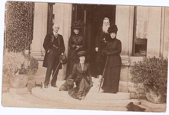 (of Denmark, 1844-1925, Queen of Edward VII) and her daughter MAUD (Charlotte Mary Victoria, 1869-1938, Princess, Daughter of Edward VII, Queen of Norway) with ARTHUR (Duke of Connaught, 1850-1942, Son of Queen Victoria, Governor General of Canada), and Sir Dighton PROBYN (1833-1924, V.C., Comptroller to Queen Alexandra) — Sophie Dupré Autographs