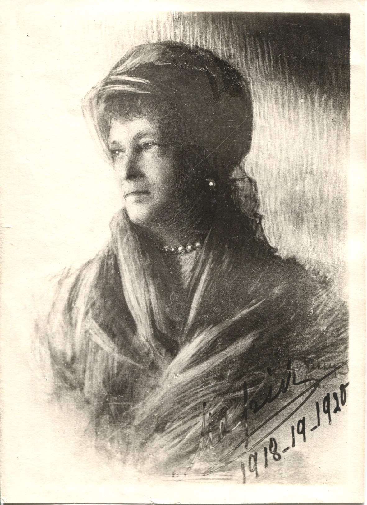 (Russian Empress, 1847-1928, wife of Tsar Alexander III, mother of Nicholas II)] — Sophie Dupré Autographs