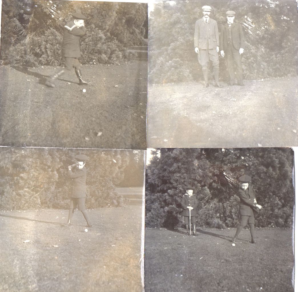 (1894-1972, King of Great Britain, Later the Duke of Windsor), GEORGE VI (1895-1952, King of Great Britain), their valet Frederick FINCH (1871-1953) and tutor Henry HANSELL (1863-1935)] — Sophie Dupré Autographs