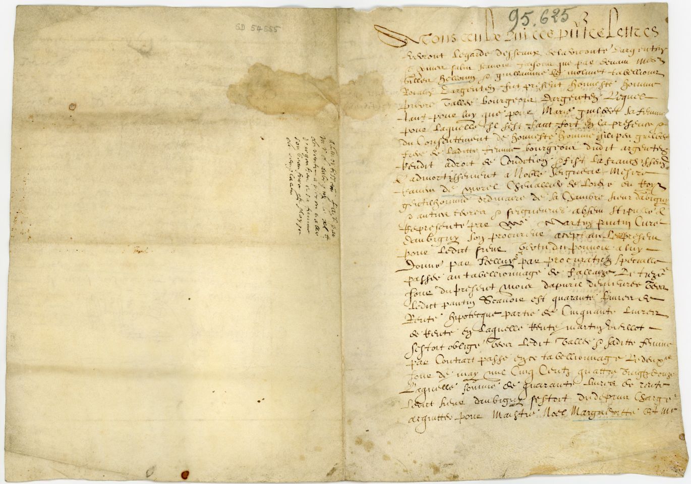 (Gilles) and LE MOLINET (Guillaume, Notaries of Argentan, Normandy) — Sophie Dupré Autographs