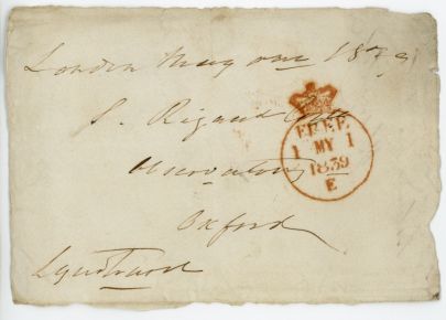 (Sir John Singleton Copley, jr., 1772-1863, Lord Chancellor three times between 1827 and 1846, 1st Baron) — Sophie Dupré Autographs