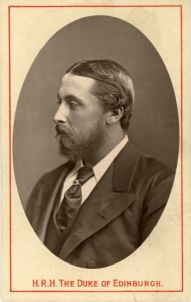 (Duke of Edinburgh & Saxe-Coburg Gotha, 1844-1900, 2nd Son of Queen Victoria, Admiral of the Fleet)] — Sophie Dupré Autographs