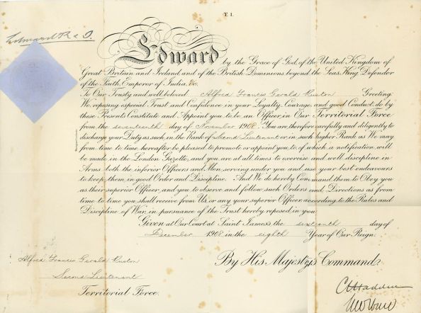 (1841-1910, King of Great Britain) — Sophie Dupré Autographs