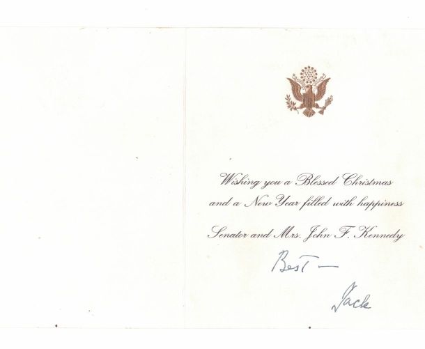(John Fitzgerald, 1917-1963, 35th President of the United States, Assassinated in Dallas)] — Sophie Dupré Autographs