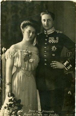 (Prince, 1887-1949, 4th son of Kaiser Wilhelm II, married his cousin Princess Alexandra Victoria of Schleswig-Holstein)] — Sophie Dupré Autographs