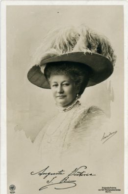 (Empress, 1858-1921, first Wife of  Kaiser Wilhelm II, 1859-1941)] — Sophie Dupré Autographs