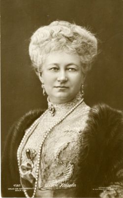 (Empress, 1858-1921, first Wife of  Kaiser Wilhelm II, 1859-1941)] — Sophie Dupré Autographs