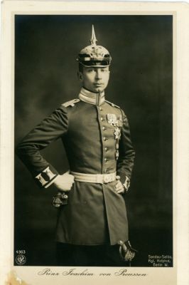 (Prince, 1890-1920, youngest son of Kaiser Wilhelm II)] — Sophie Dupré Autographs