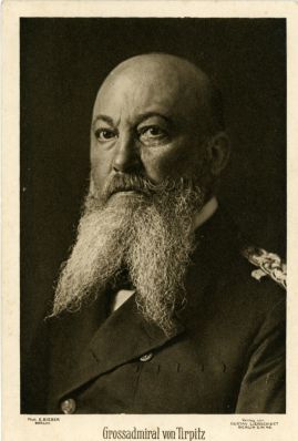 (Alfred von, 1849-1930, Grand Admiral, Re-founder of the Imperial German Navy)] — Sophie Dupré Autographs