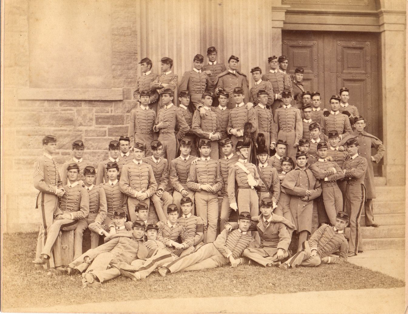 Unsigned Graduation Group Portrait Photograph — Sophie Dupré Autographs