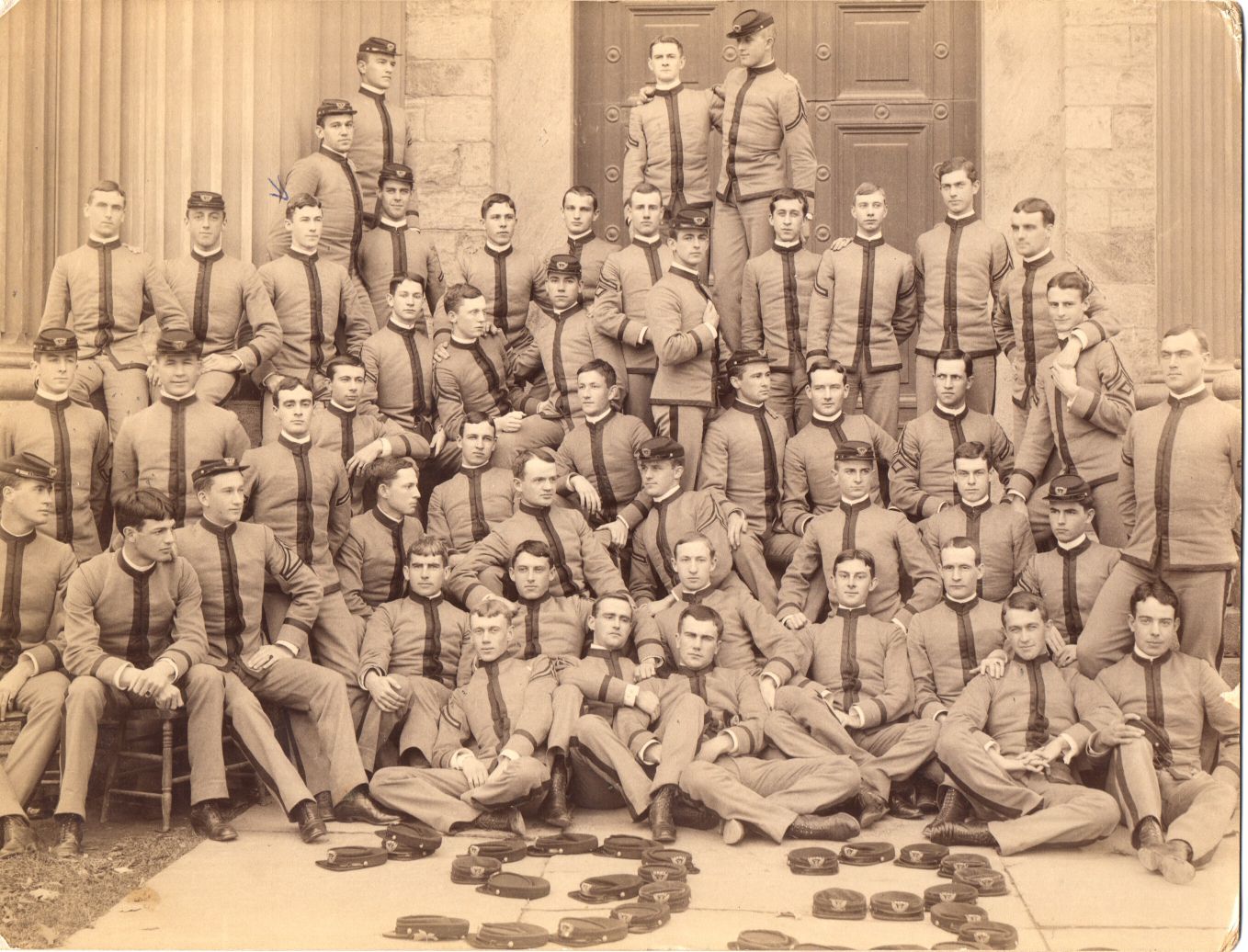Unsigned Graduation Group Portrait Photograph — Sophie Dupré Autographs