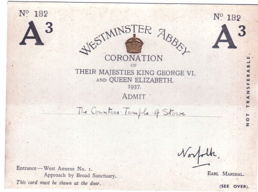 (1895-1952, King of Great Britain) and ELIZABETH (1900-2002, his Queen)] — Sophie Dupré Autographs