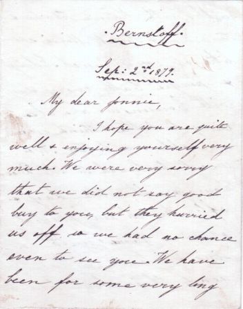 (Alexandra Dagmar, 1867-1931, Princess Royal, Duchess of Fife, Daughter of Edward VII) — Sophie Dupré Autographs