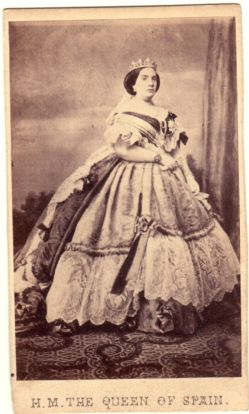(1830-1904, Queen of Spain, 1833-1868)] — Sophie Dupré Autographs