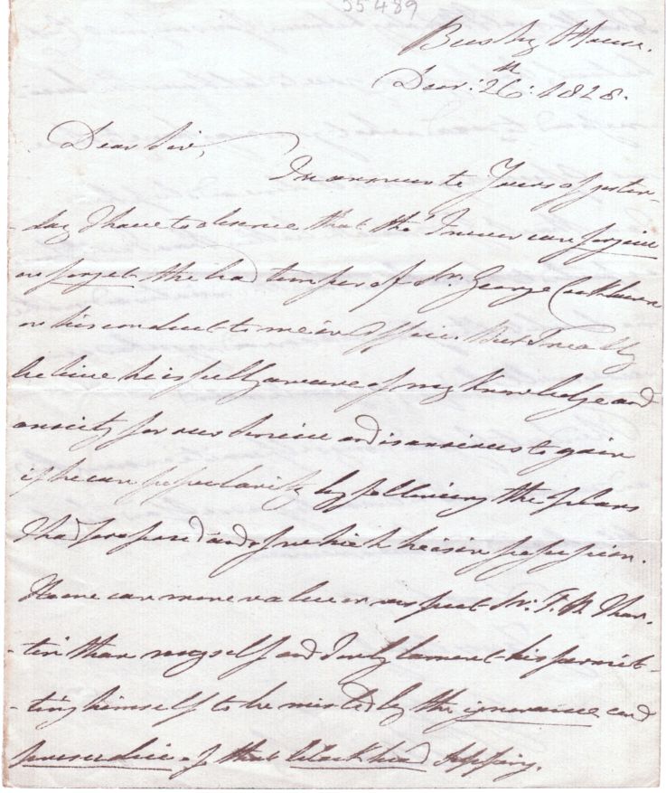 (1765-1837, King of Great Britain) — Sophie Dupré Autographs
