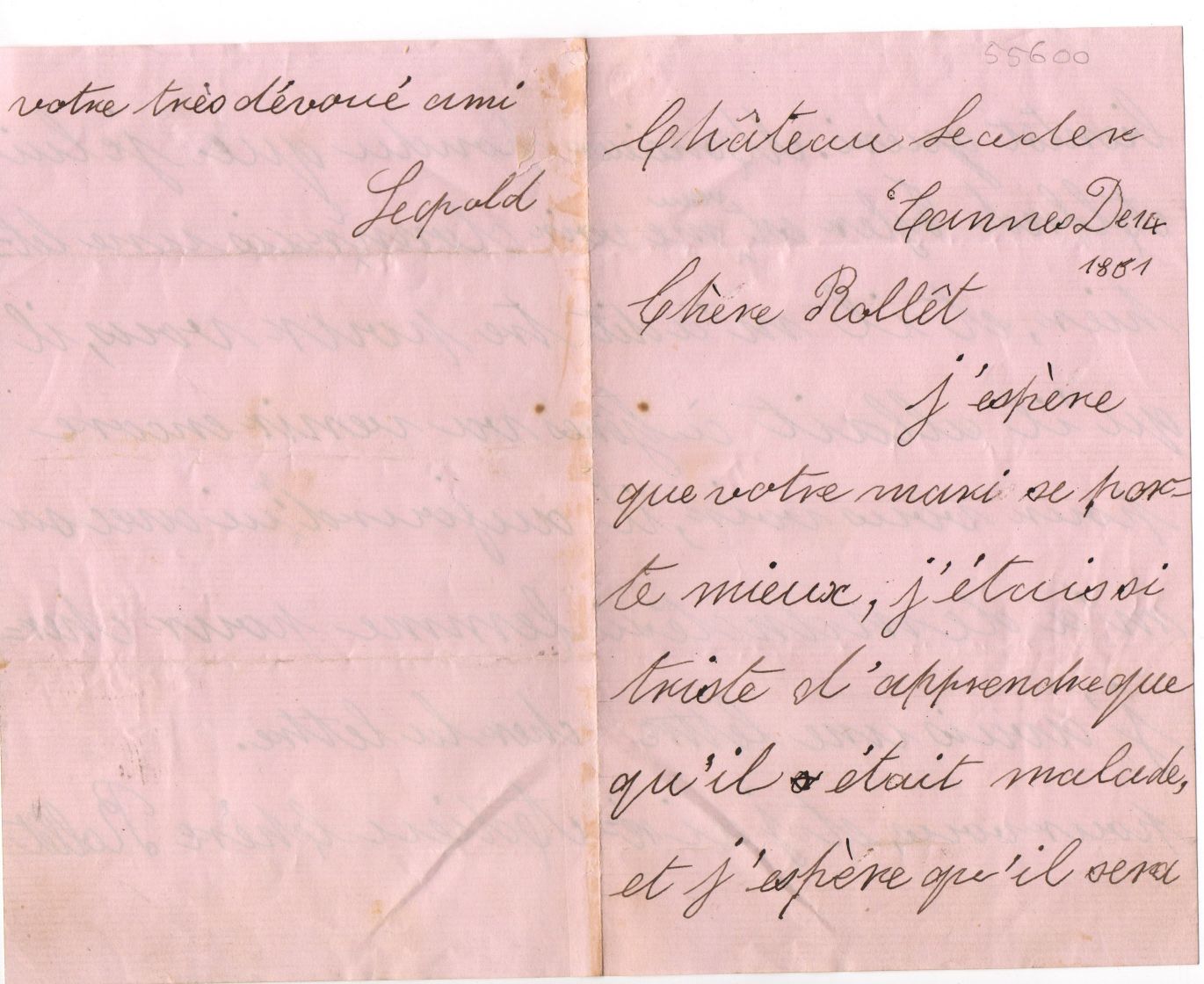 (George Albert, 1853-1884, 4th Son of Queen Victoria, Duke of Albany, a haemophiliac, died after an accident on 28th March in Cannes) — Sophie Dupré Autographs