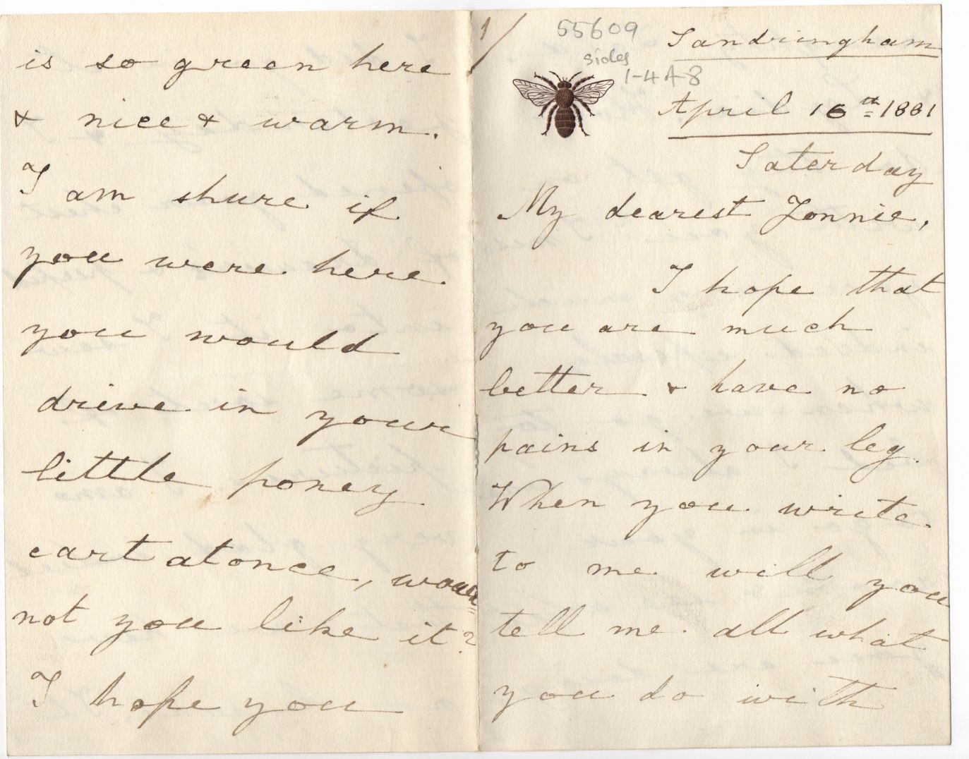 (Charlotte Mary Victoria, 1869-1938, Princess, daughter of Edward VII, Queen of Norway) — Sophie Dupré Autographs
