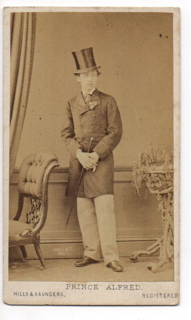 (Duke of Edinburgh & Saxe-Coburg Gotha, 1844-1900, 2nd Son of Queen Victoria, Admiral of the Fleet)] — Sophie Dupré Autographs
