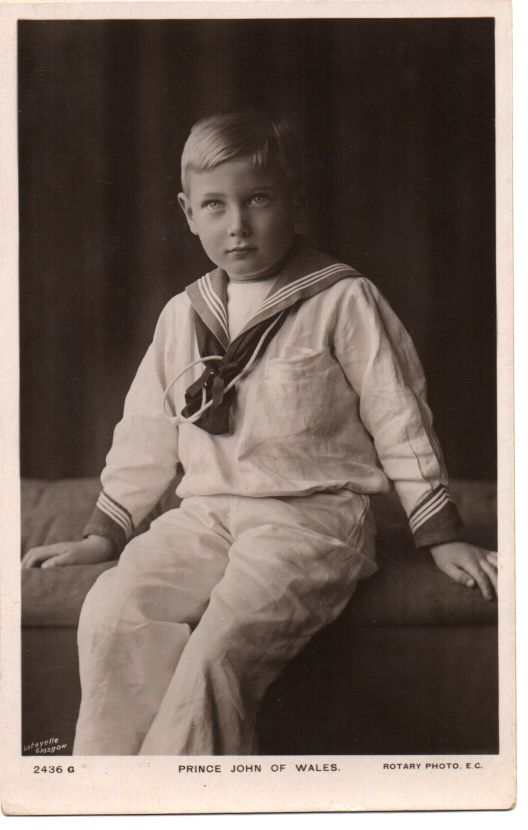 (Prince, 1905-1919, Youngest Son of George V)] — Sophie Dupré Autographs