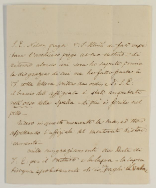 (Alexander John, 1768-1840, Nelson's Chaplain and Foreign Language Secretary on Board 'Victory') — Sophie Dupré Autographs
