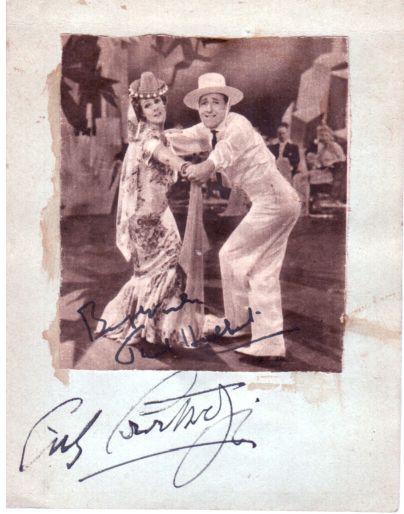 (Jack, 1892-1975, British Musical Comedy star), and his wife Dame Cicely COURTNEIDGE (1893-1980, Musical Comedy Actors) — Sophie Dupré Autographs