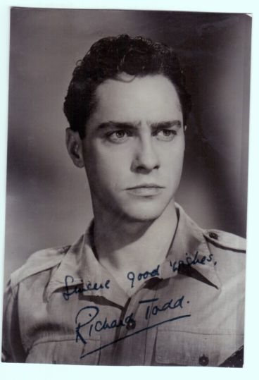 (Richard, 1919-2009, Actor) — Sophie Dupré Autographs