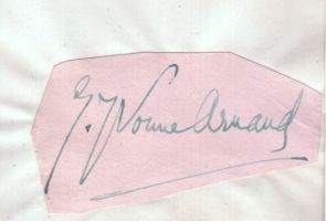 (Germaine Yvonne, 1892-1958, French Actress & Pianist) — Sophie Dupré Autographs