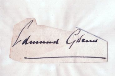 (Edmund, 1875-1959, Welsh Stage & Film Actor, played Kris Kringle in 'Miracle on 34th Street') — Sophie Dupré Autographs