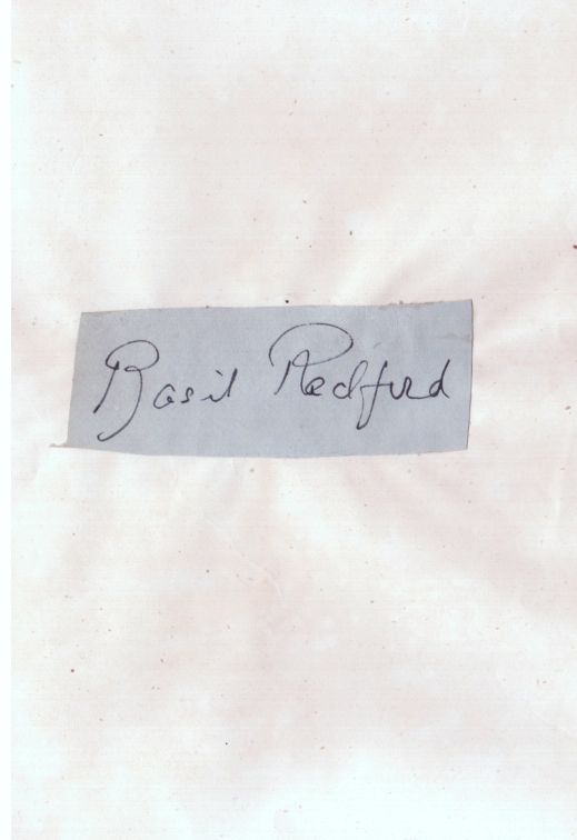 (Basil, 1887-1952, Actor) — Sophie Dupré Autographs