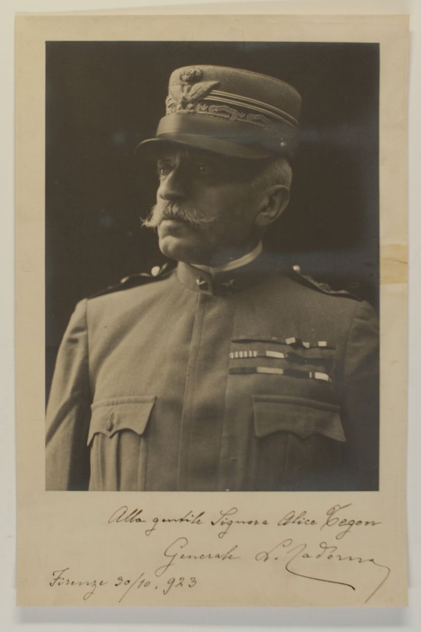 (Luigi, 1850-1928, Field Marshal, Italian Chief of Staff during the first part of WWI) — Sophie Dupré Autographs