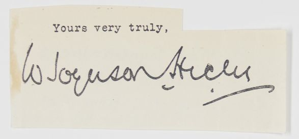 (William Joynson-Hicks, 1865-1932, Cabinet Minister, from 1929 1st Viscount) — Sophie Dupré Autographs