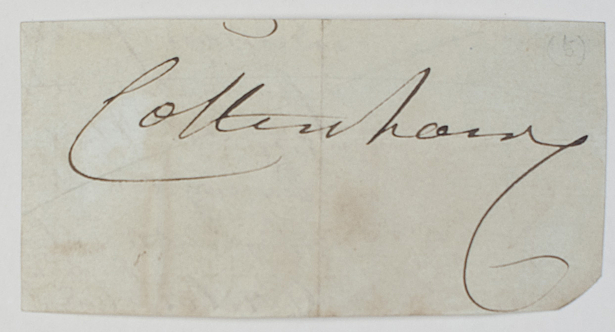 (Sir Charles Christopher Pepys, 1781-1851, from 1836 1st Baron, from 1850 1st Earl, Lord Chancellor 1836-1841 and 1846-1850) — Sophie Dupré Autographs