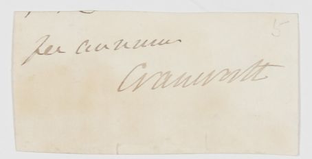 (Robert Monsey Rolfe, 1790-1868, Lord Chancellor 1852-1858 and 1865-1866, from 1850 1st Baron) — Sophie Dupré Autographs