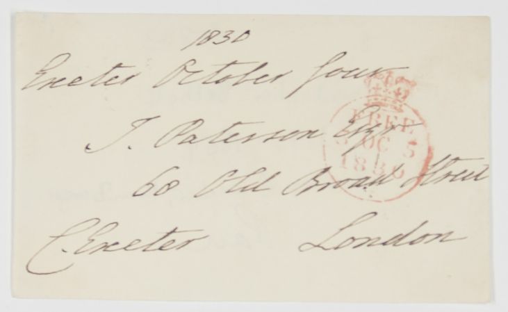 (Christopher, 1773-1859, Bishop of Gloucester, 1824, of Exeter, 1830, and Bangor, 1830-1859) — Sophie Dupré Autographs