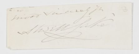 (Sir Henry Atwell, 1842-1915, Admiral) — Sophie Dupré Autographs