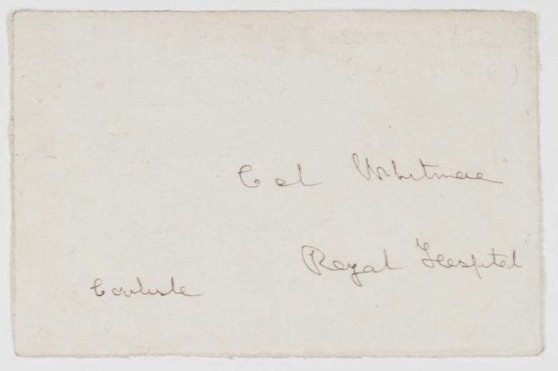 (George William Frederick Howard, 1802-1864, K.G., from 1825 Lord Morpeth, from 1848 7th Earl) — Sophie Dupré Autographs