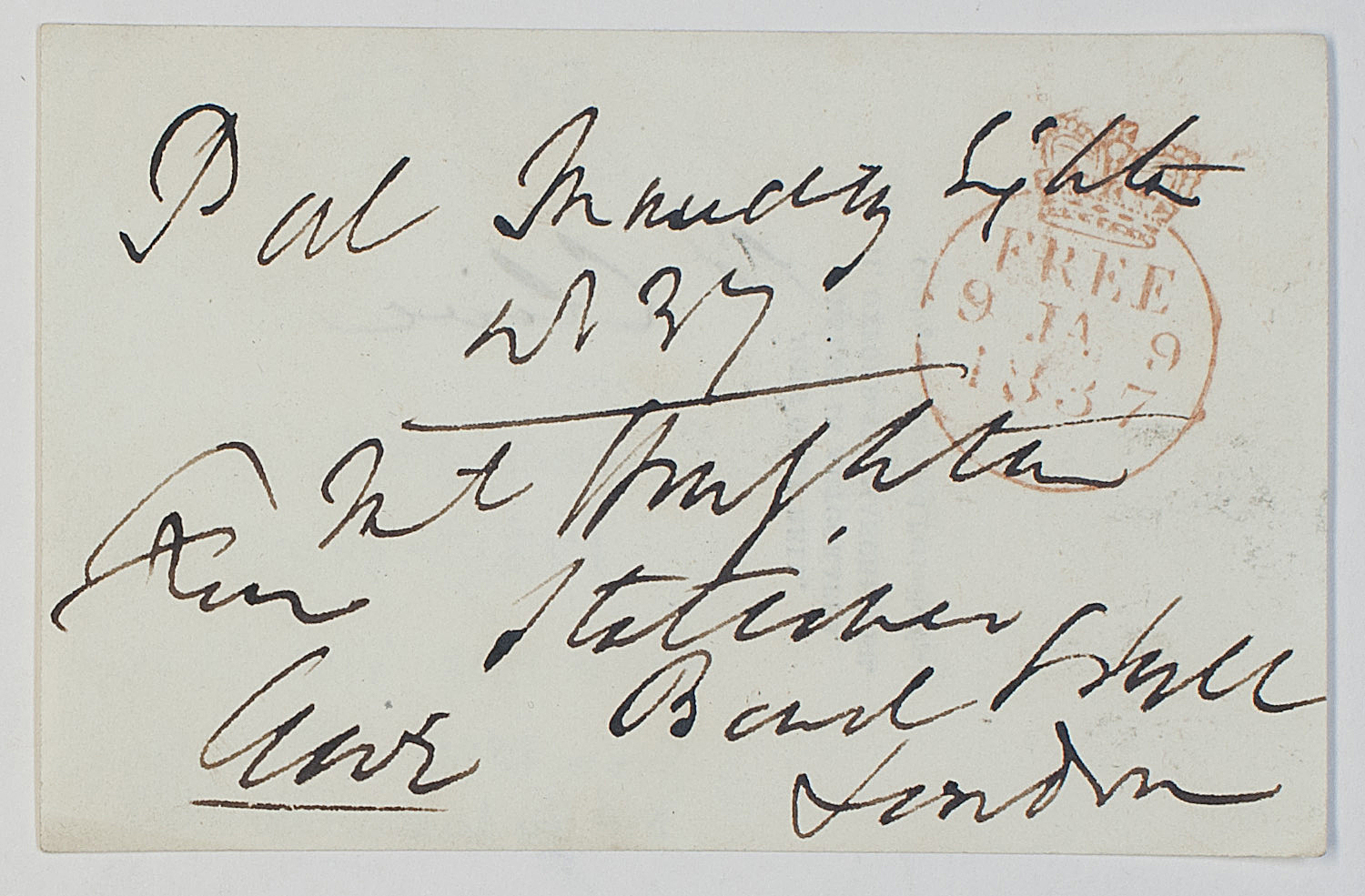 (Edward Herbert, 1785-1848, from 1804 Viscount Clive, M.P. for Ludlow 1806-1839, from 1839 2nd Earl of Powis) — Sophie Dupré Autographs