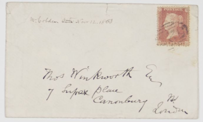 (Sir Richard, 1804-1865, Radical and Liberal Politician, Campaigner for Free Trade and Peace, Associate of the Anti-Corn Law League and the Cobden-Chealier Treaty) — Sophie Dupré Autographs