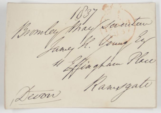 (William Courtenay, 1777-1859, from 1825 10th Earl) — Sophie Dupré Autographs